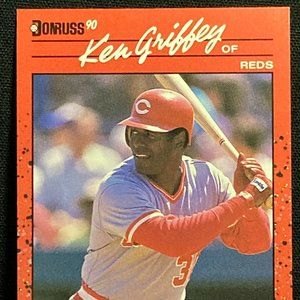 KEN GRIFFEY DONRUSS 1990 BASEBALL CARD